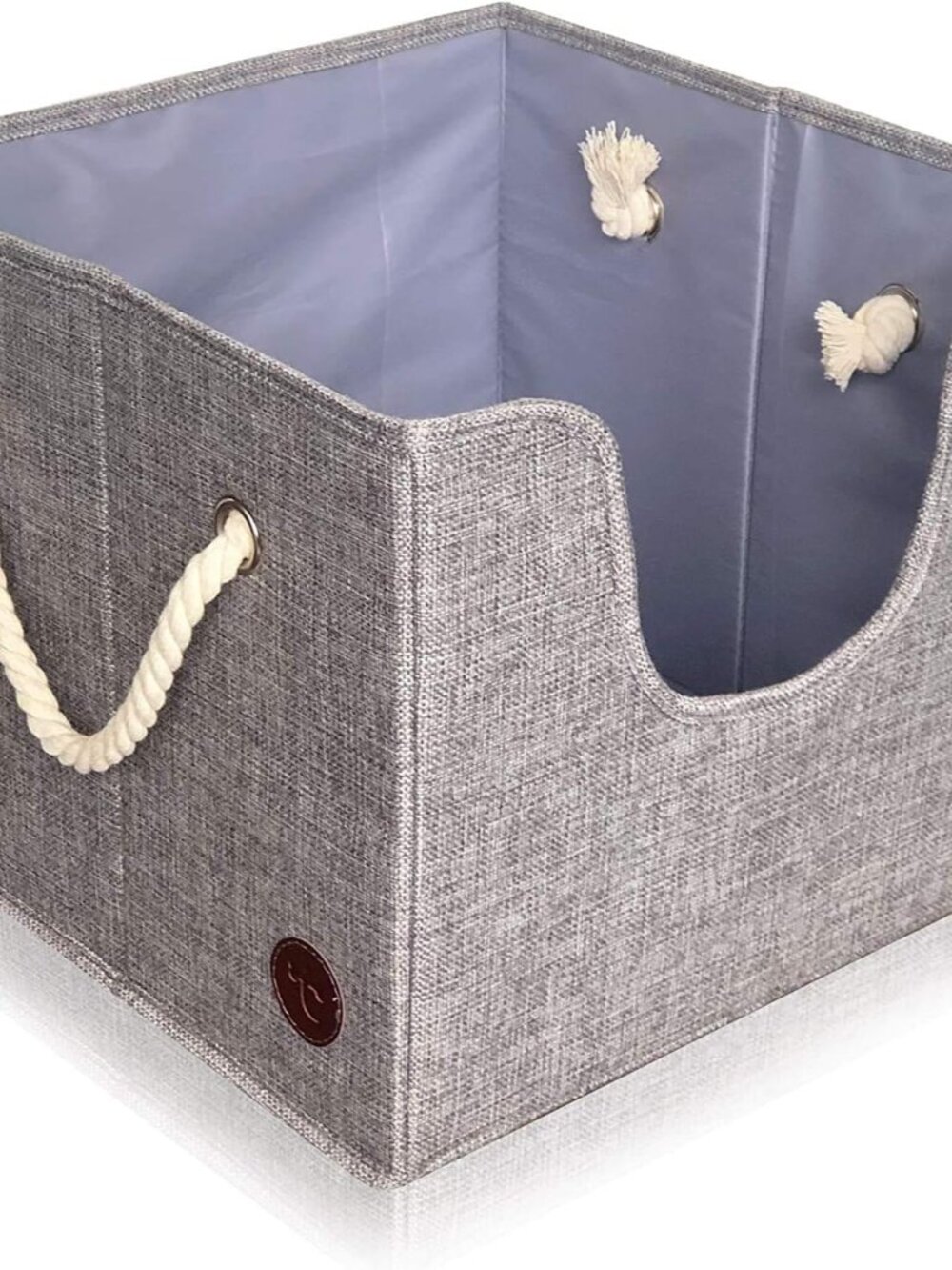 Premium Dog Toy Bin & Blanket Basket - Living Room & Nursery Storage, Easy to Cl - Picture 1 of 7
